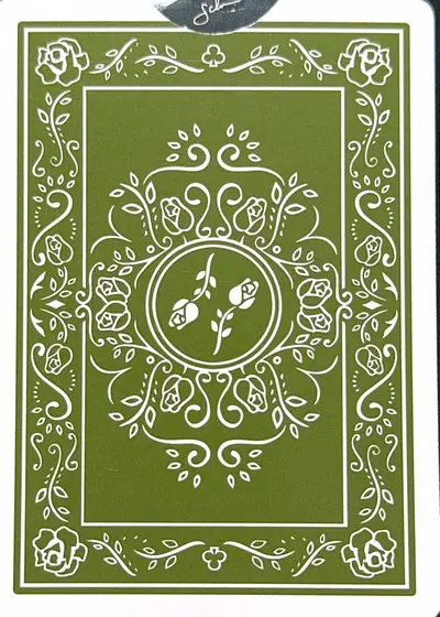 Black Roses Green Edition tuck box, back