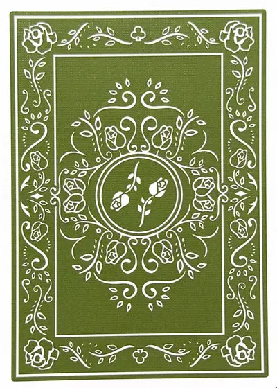 Black Roses Green Edition card back