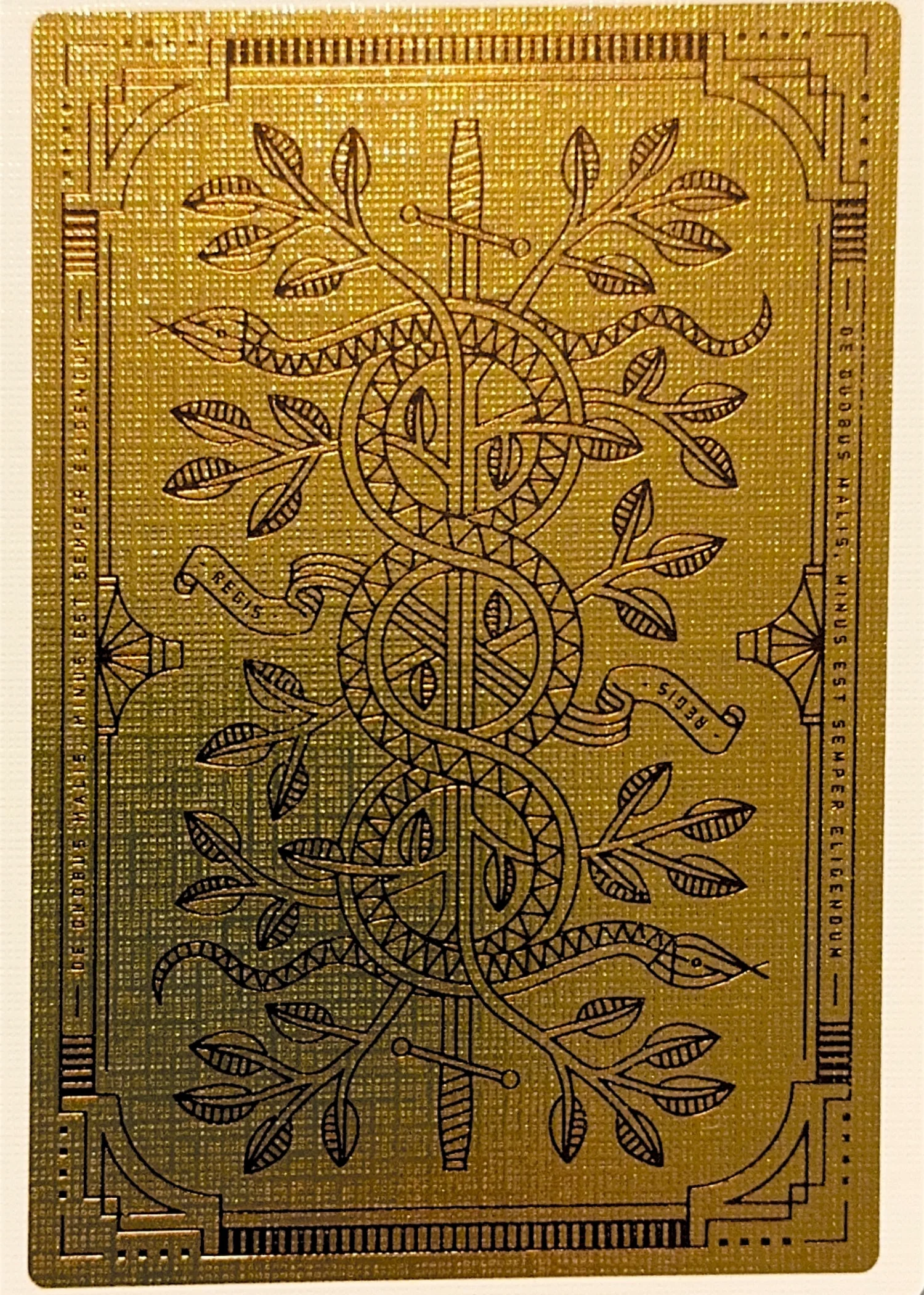 Monarchs Gold Edition card back