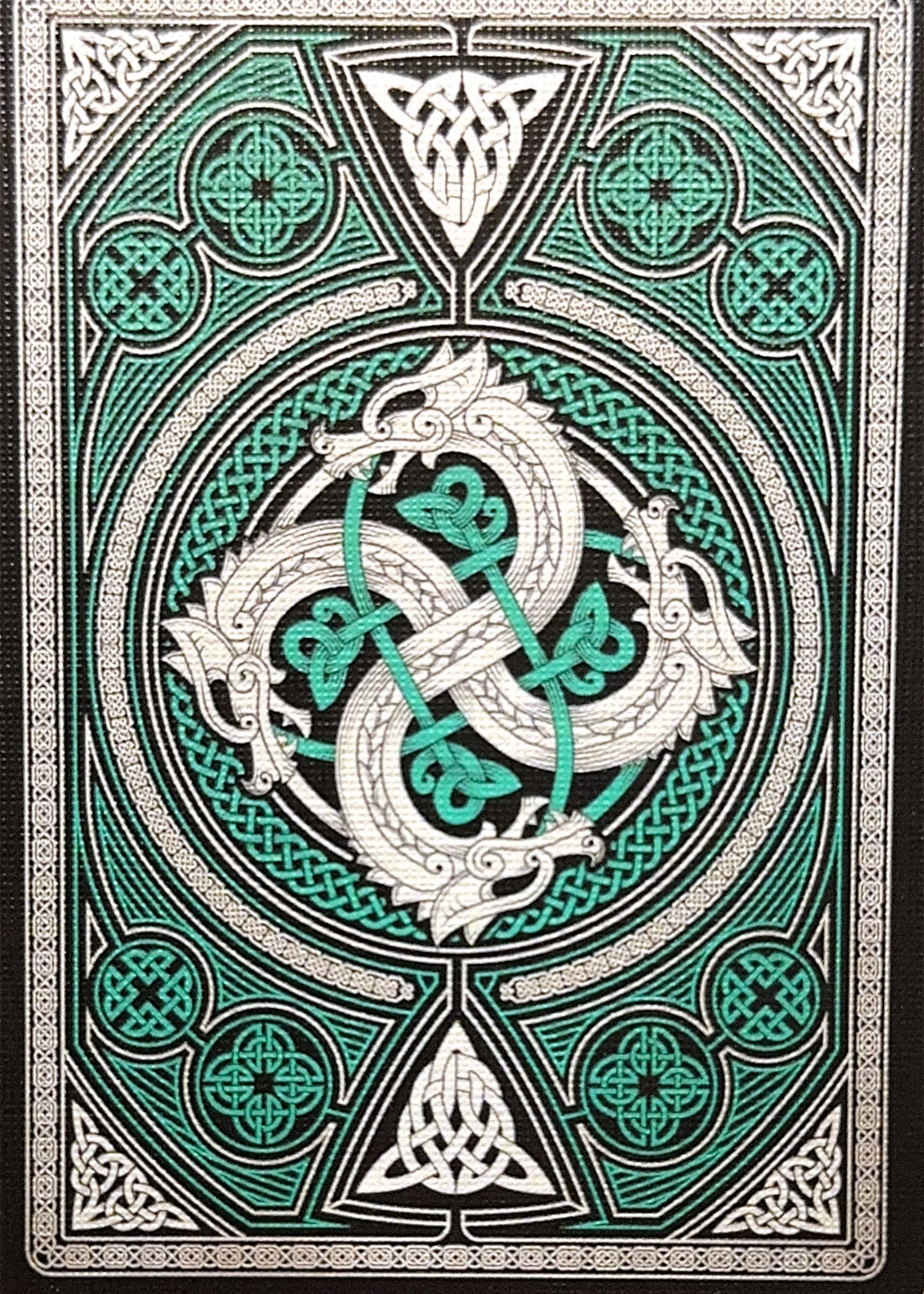 Valhalla Vikings Emerald card back