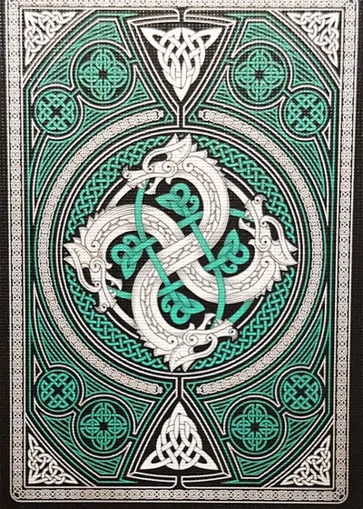 Valhalla Vikings Emerald card back