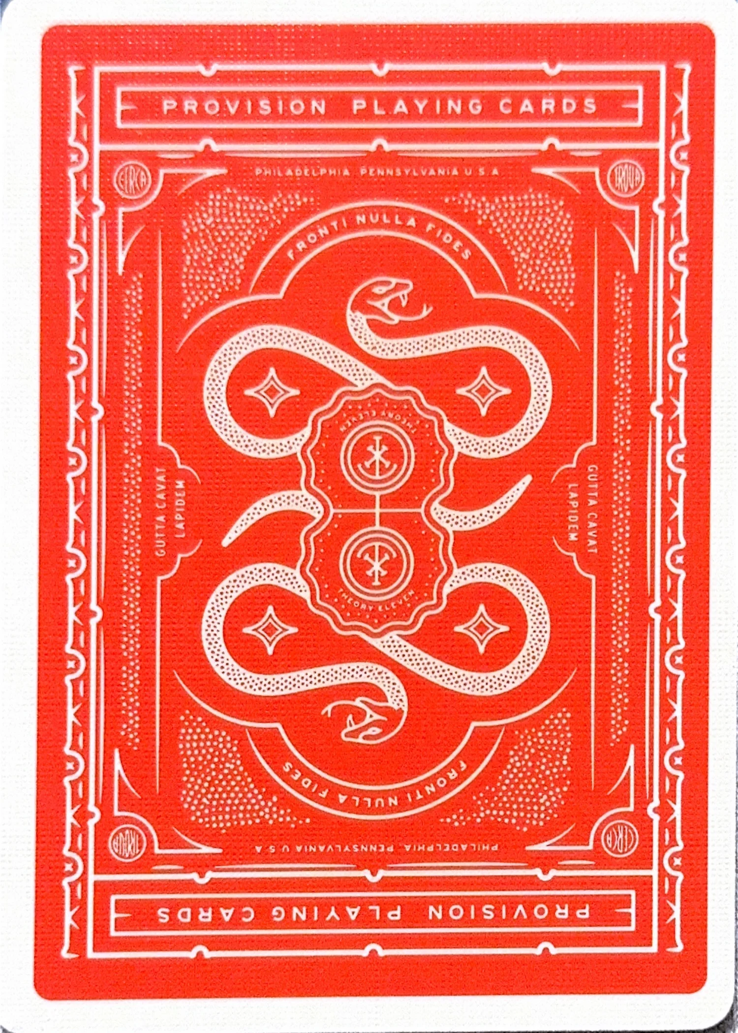 Provision Playing Cards card back