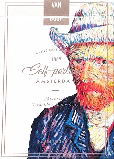 Van Gogh tuck box, front