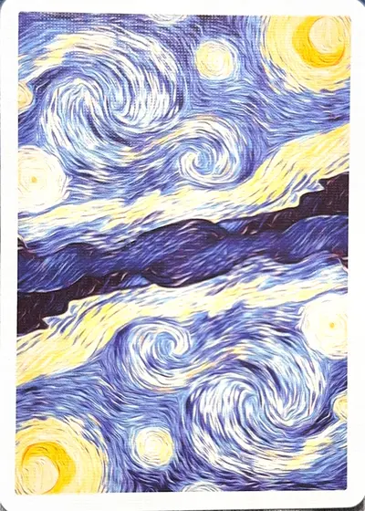 Van Gogh card back